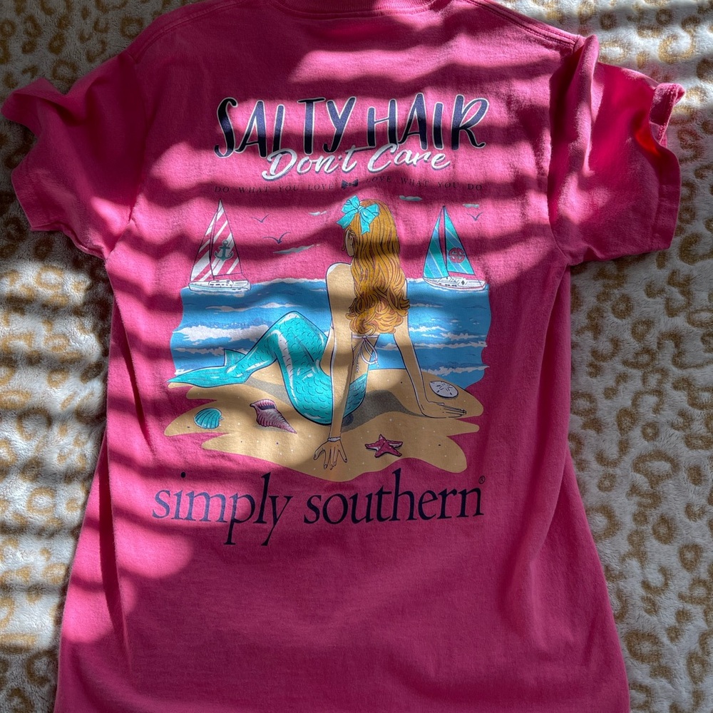 Simply southern mermaid shirt